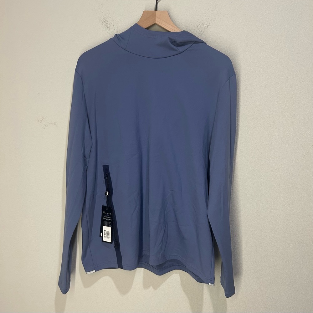Greyson Cokato Hoodie M – Cloud – Four-Way Stretch Pullover – NWT